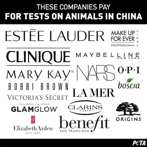 chanel perfume cruelty free|peta animal testing list.